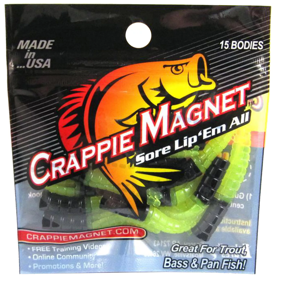 Crappie Magnet 15 pc lures
